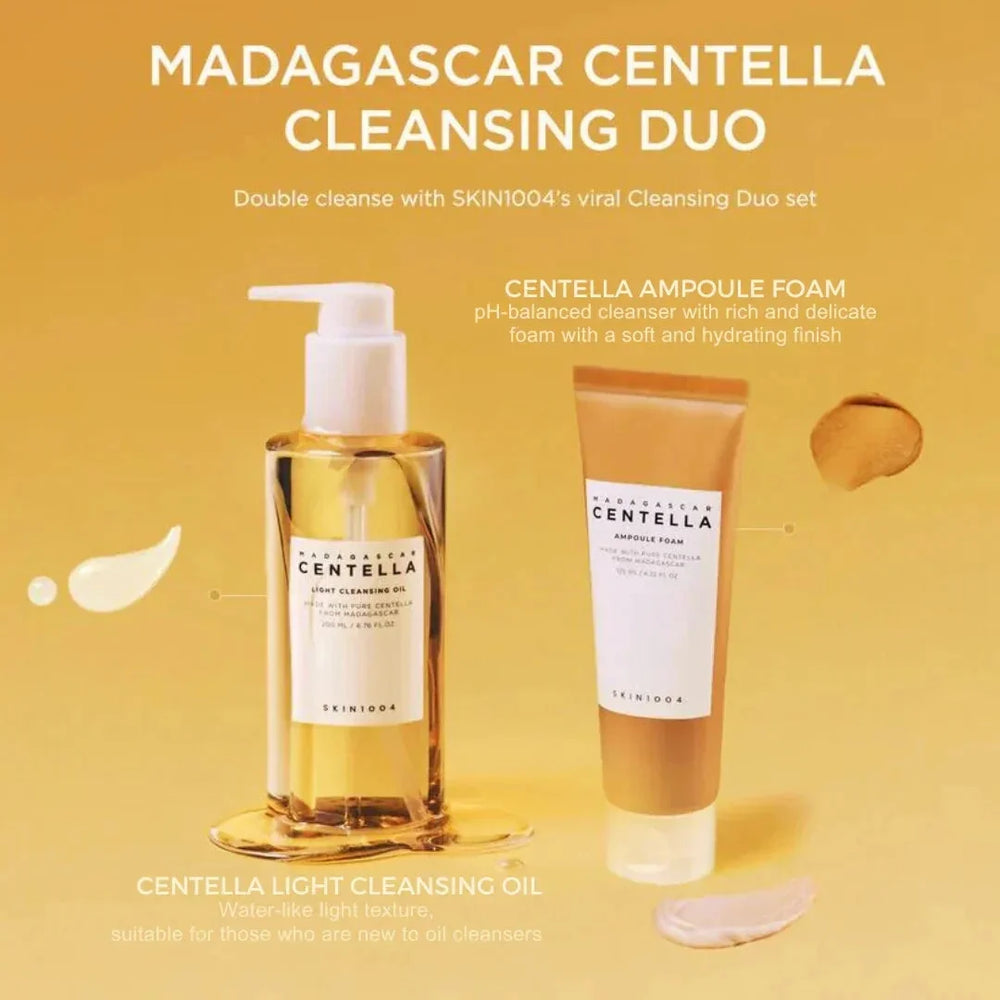 SKIN1004 Madagascar Centella Double Cleansing Duo Set | Σετ Διπλού Καθαρισμού