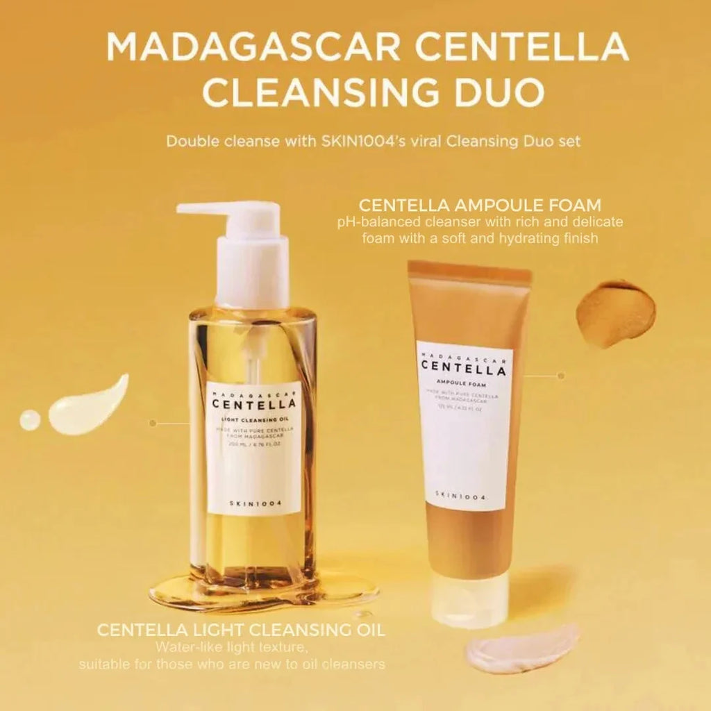 SKIN1004 Madagascar Centella Double Cleansing Duo Set | Σετ Διπλού Καθαρισμού