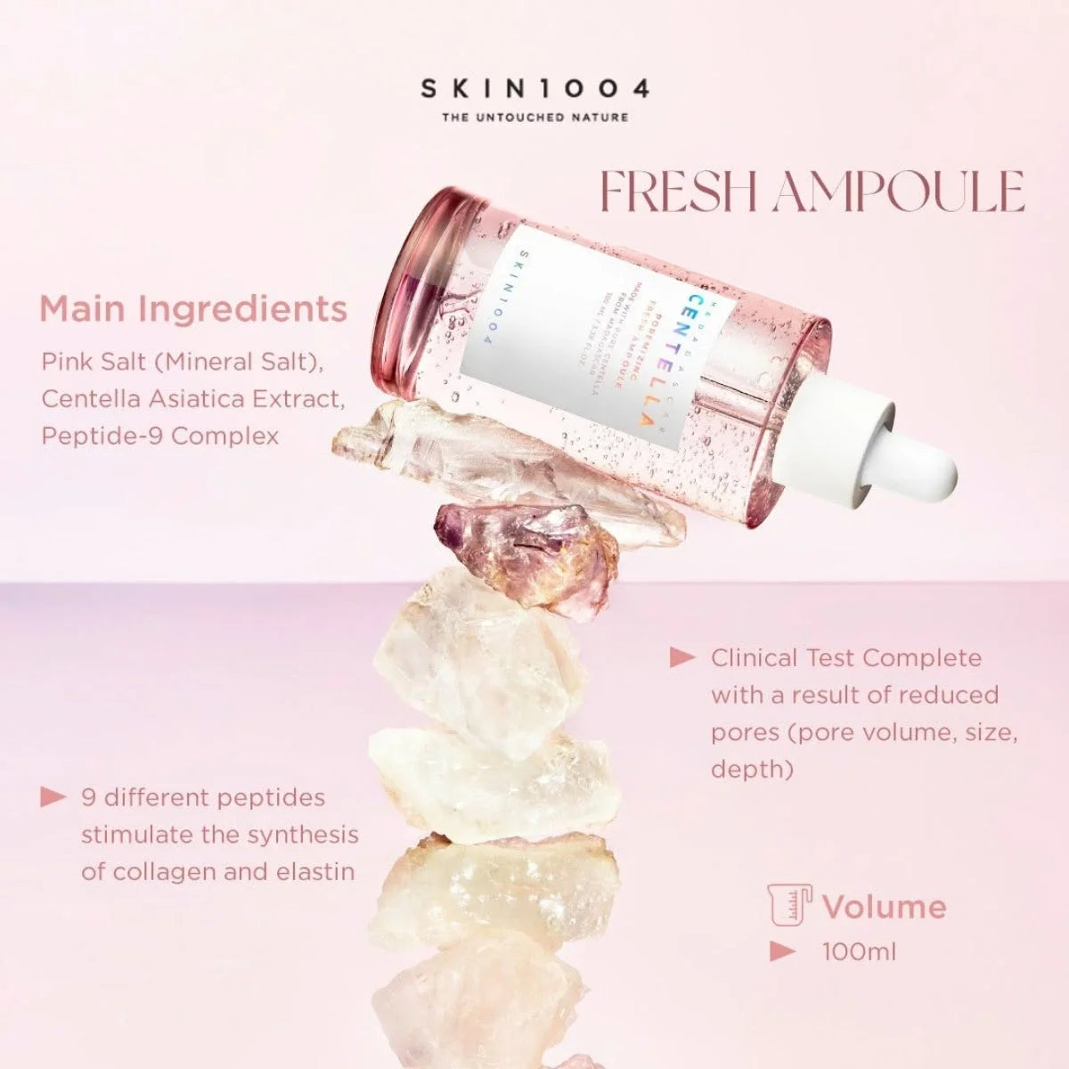SKIN1004 Madagascar Centella Poremizing Fresh Ampoule 100ml | Serum Πόρων