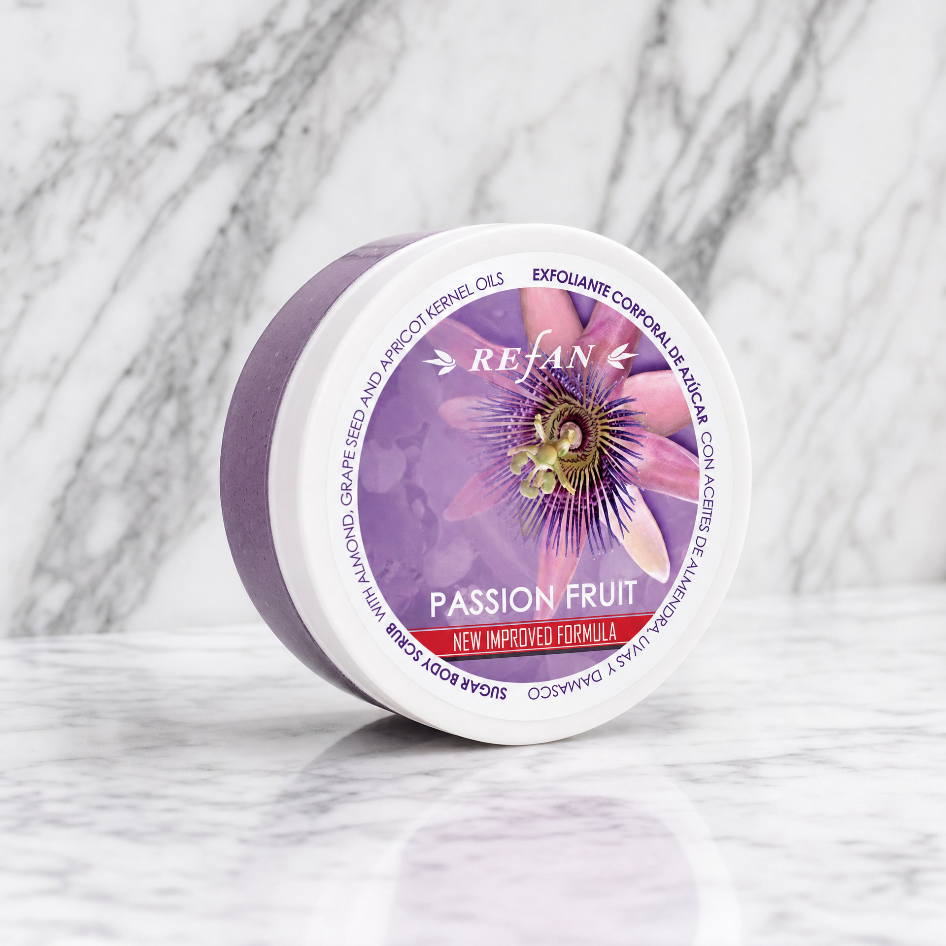 Refan Passion Fruit Sugar Body Scrub 240gr