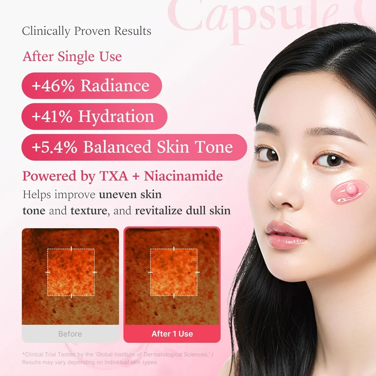 Medicube TXA Niacinamide Capsule Cream 55g | Κρέμα Λάμψης Προσώπου