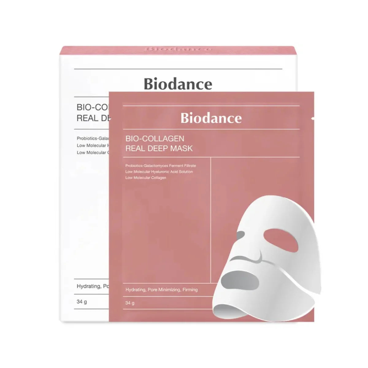 BIODANCE Bio Collagen Real Deep Mask Set 4x34g | Κορεάτικές Μάσκες Κολλαγόνου